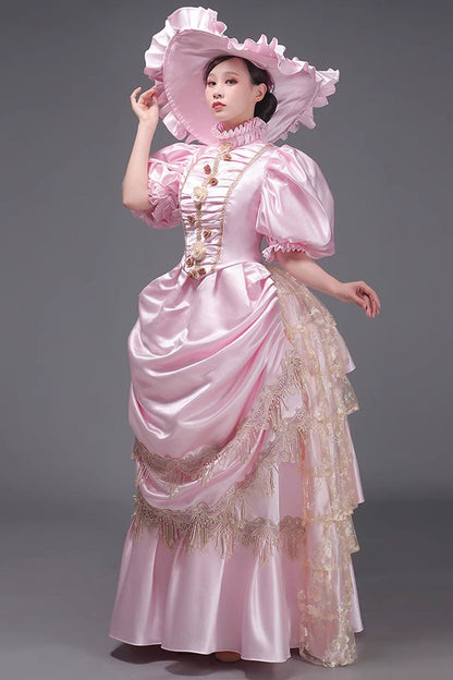 Sweet Lolita Dress - European Style, 3 Colors, Victorian Style, Ruffled, Long Sleeves - additional product view 8