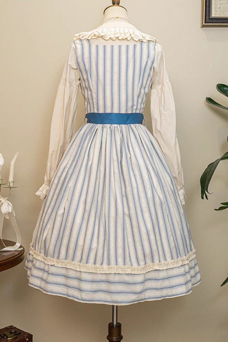 Sweet Lolita Dress - Forest Atlas Striped Print, 3 Colors, Striped, Printed, Punk Style - additional product view 21