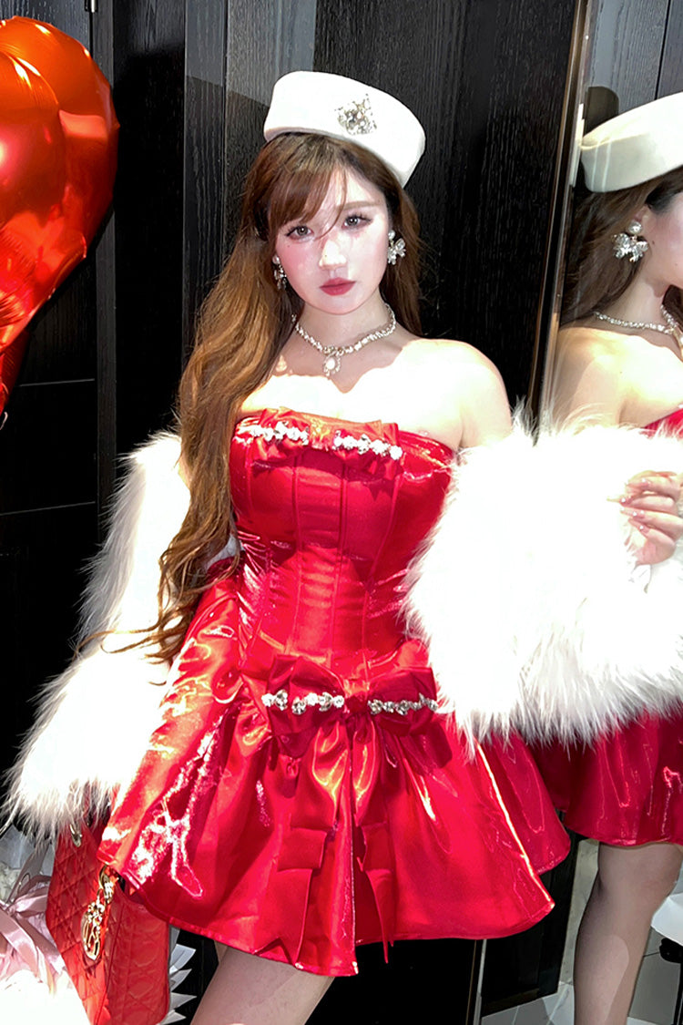 Sweet Lolita Dress - Fragrance Miss, 2 Colors, Bow Detail - Lolita Coordinate Dress - additional product view 13