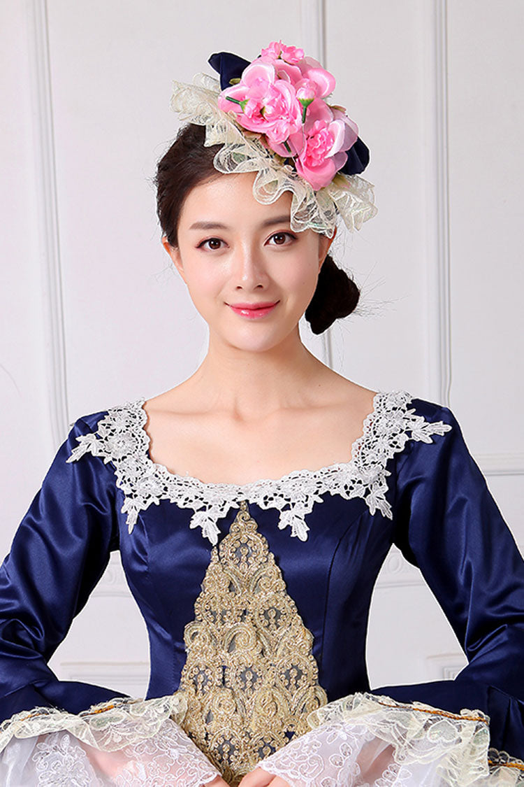 Sweet Lolita Dress - Hime Sleeves High Waisted Square, 3 Colors, Square Collar, High Waist - additional product view 3