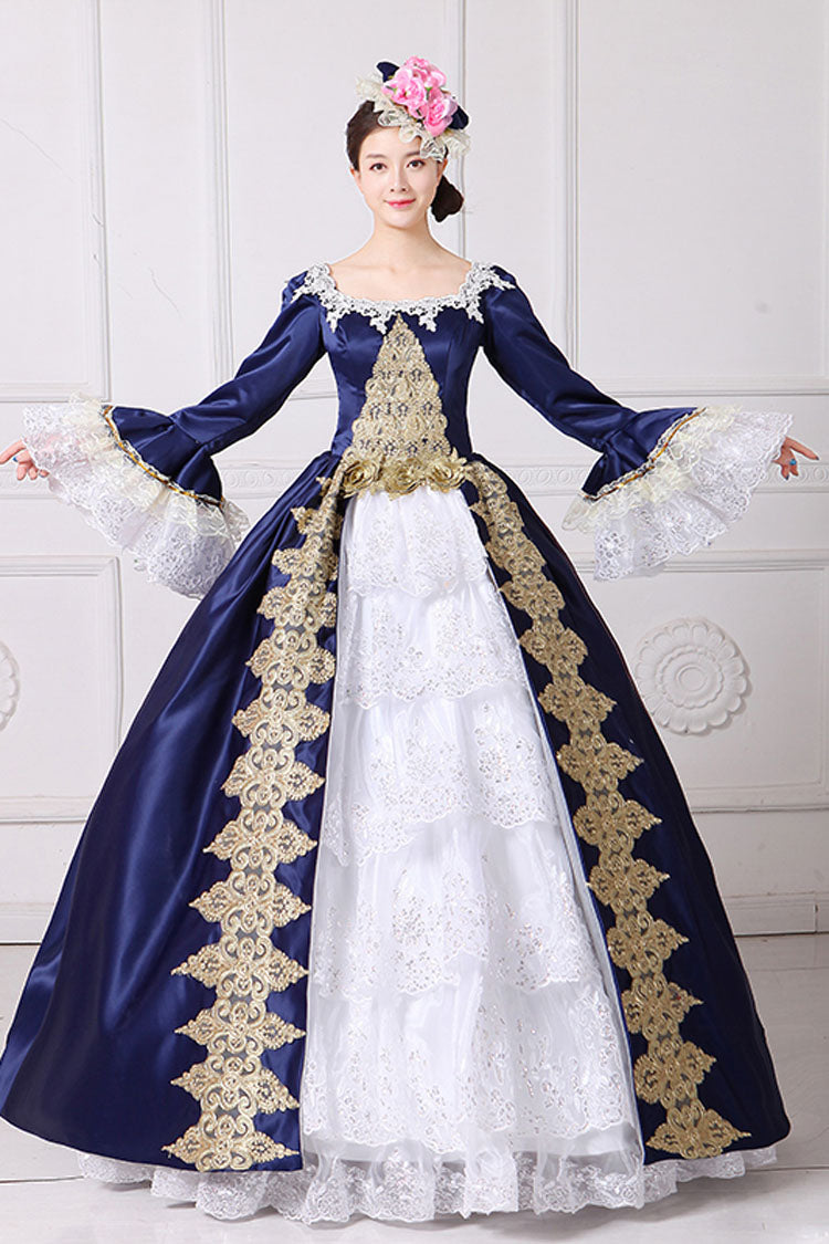 Sweet Lolita Dress - Hime Sleeves High Waisted Square, 3 Colors, Square Collar, High Waist - additional product view 4
