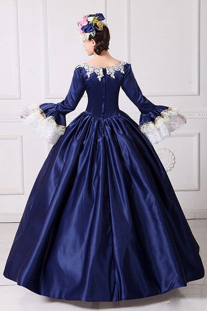 Sweet Lolita Dress - Hime Sleeves High Waisted Square, 3 Colors, Square Collar, High Waist - additional product view 5