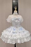 White/Blue