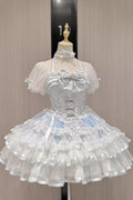 White/Blue