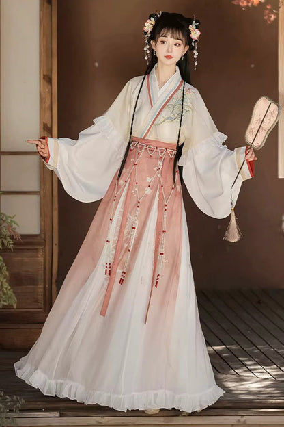 Sweet Lolita Dress - Lily Of The Valley, 3 Colors, Ruffled, Printed, Embroidered - additional product view 5
