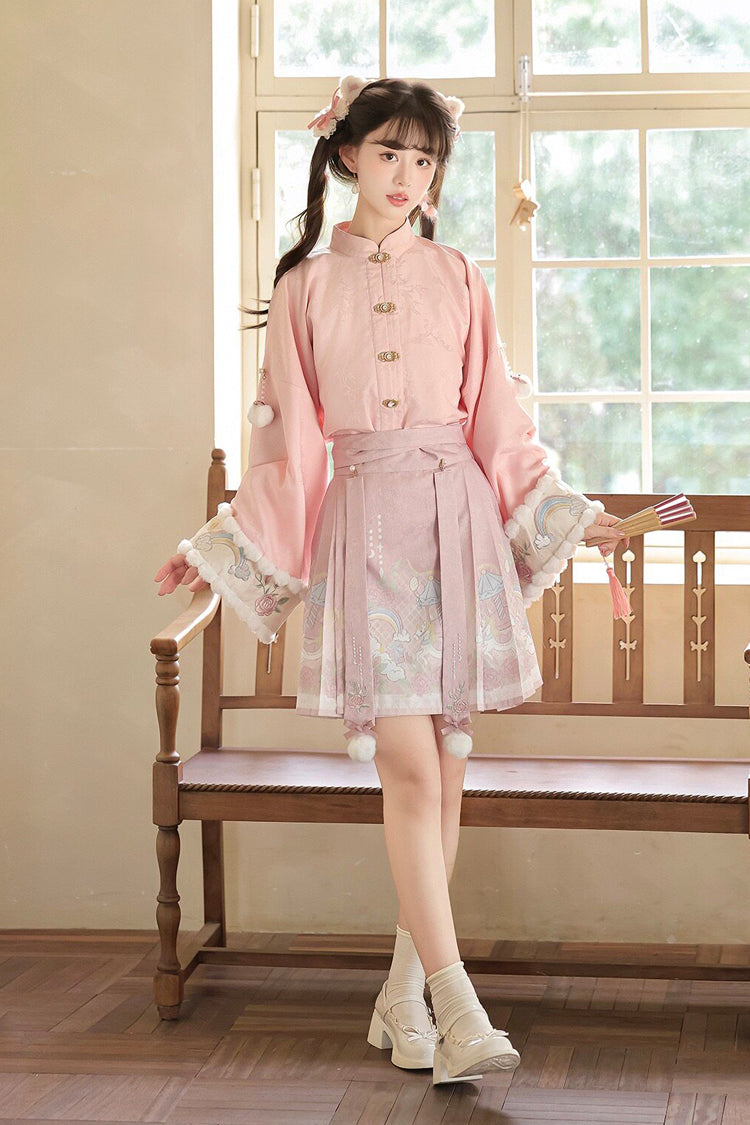 Sweet Lolita Dress - Miracle Pony, 2 Colors, High Waist, Women's Style, Printed - additional product view 8