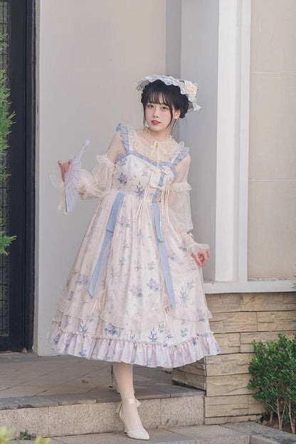 Sweet Lolita Dress - Multi-color Chinese Style, Multi-Color, Chinese-Inspired Style - additional product view 3