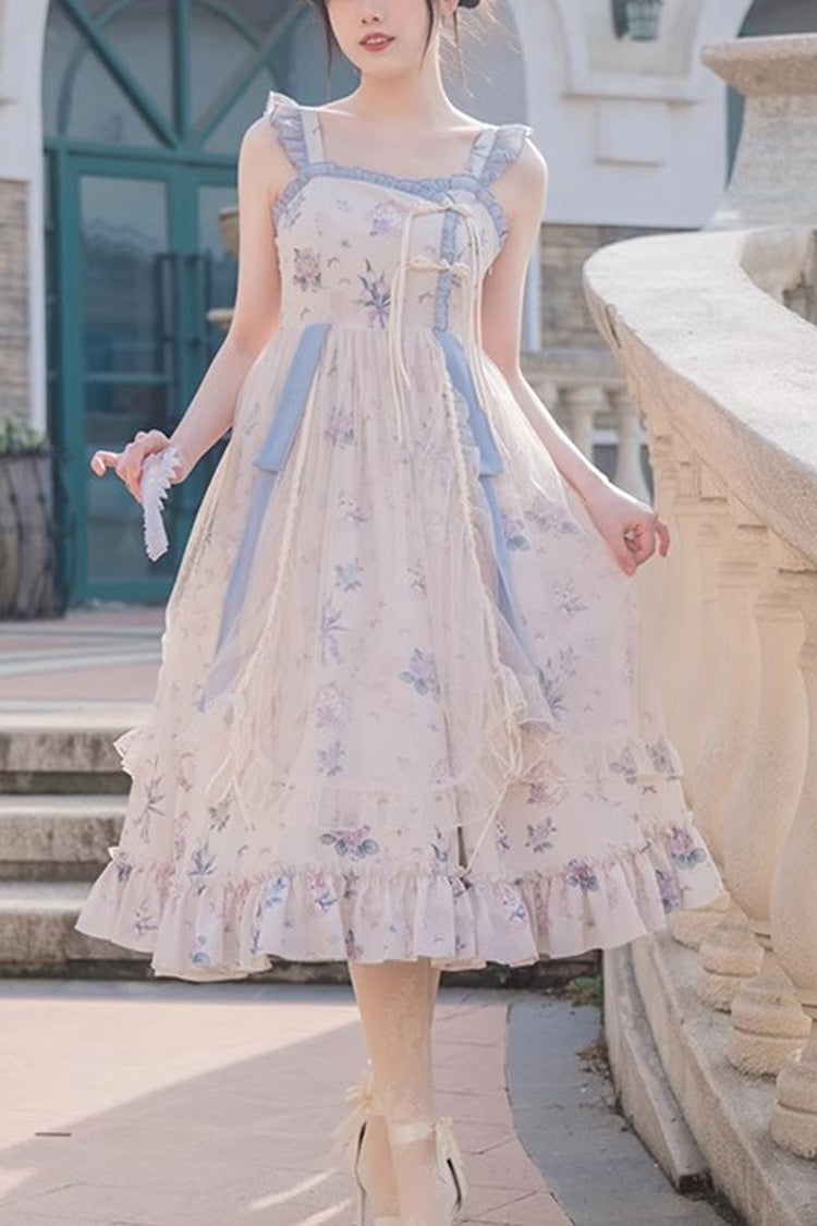 Sweet Lolita Dress - Multi-color Chinese Style, Multi-Color, Chinese-Inspired Style - main product image