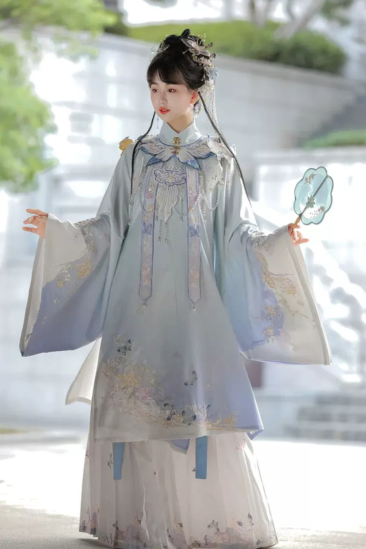 Sweet Lolita Dress - Multi-color Stand Collar Print, Multi-Color, Stand Collar, Printed - additional product view 2