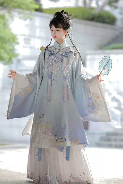 Sweet Lolita Dress - Multi-color Stand Collar Print, Multi-Color, Stand Collar, Printed - additional product view 2