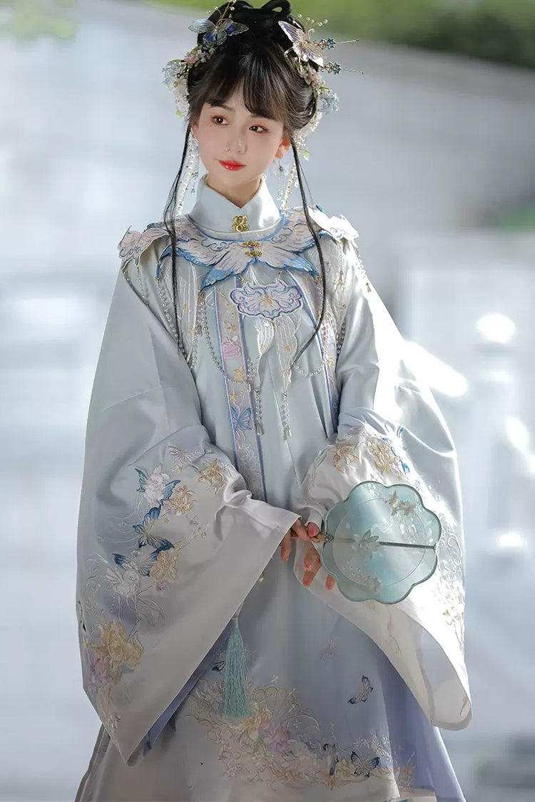Sweet Lolita Dress - Multi-color Stand Collar Print, Multi-Color, Stand Collar, Printed - additional product view 3