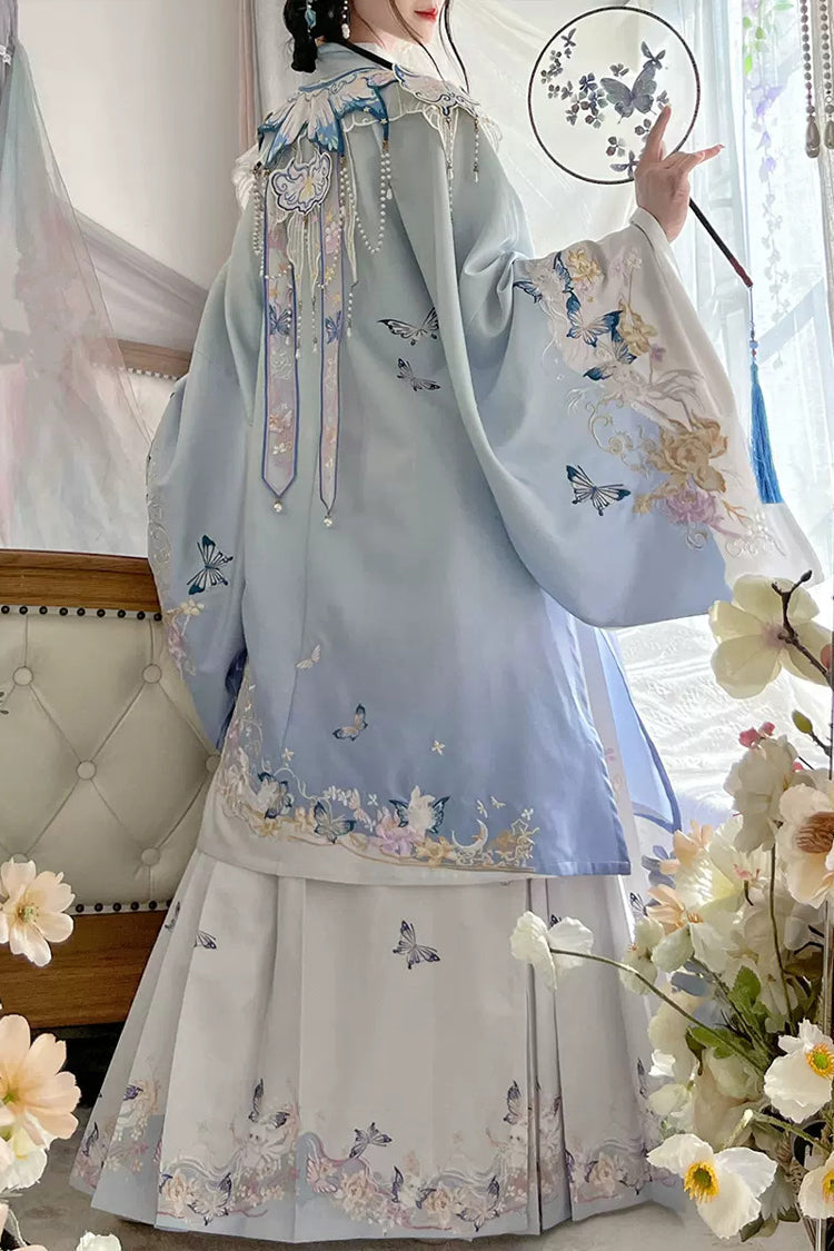 Sweet Lolita Dress - Multi-color Stand Collar Print, Multi-Color, Stand Collar, Printed - additional product view 5