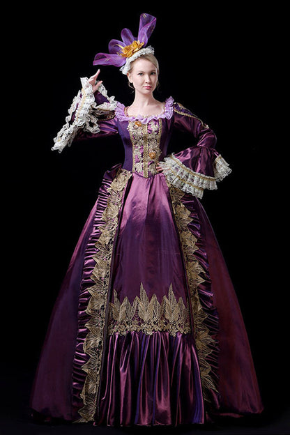 Sweet Lolita Dress - Multi-layer, 3 Colors, High Waist, Victorian Style, Printed - additional product view 2