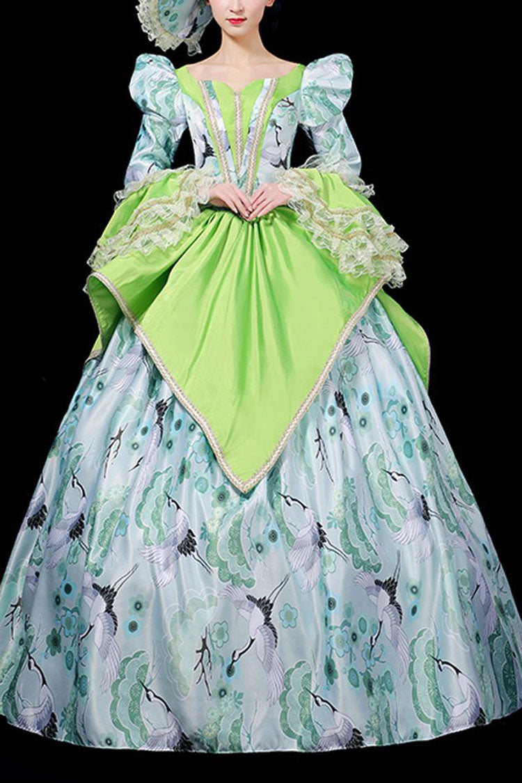 Sweet Lolita Dress - Multi-layer Hime Sleeves High, 2 Colors, High Waist, Victorian Style - main product image