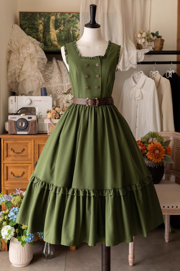 Sweet Lolita Dress - Small Estate, 3 Colors, Ruffled, Classic Style - additional product view 3