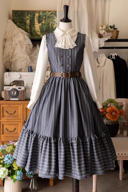 Sweet Lolita Dress - Small Estate, 3 Colors, Ruffled, Classic Style - additional product view 5