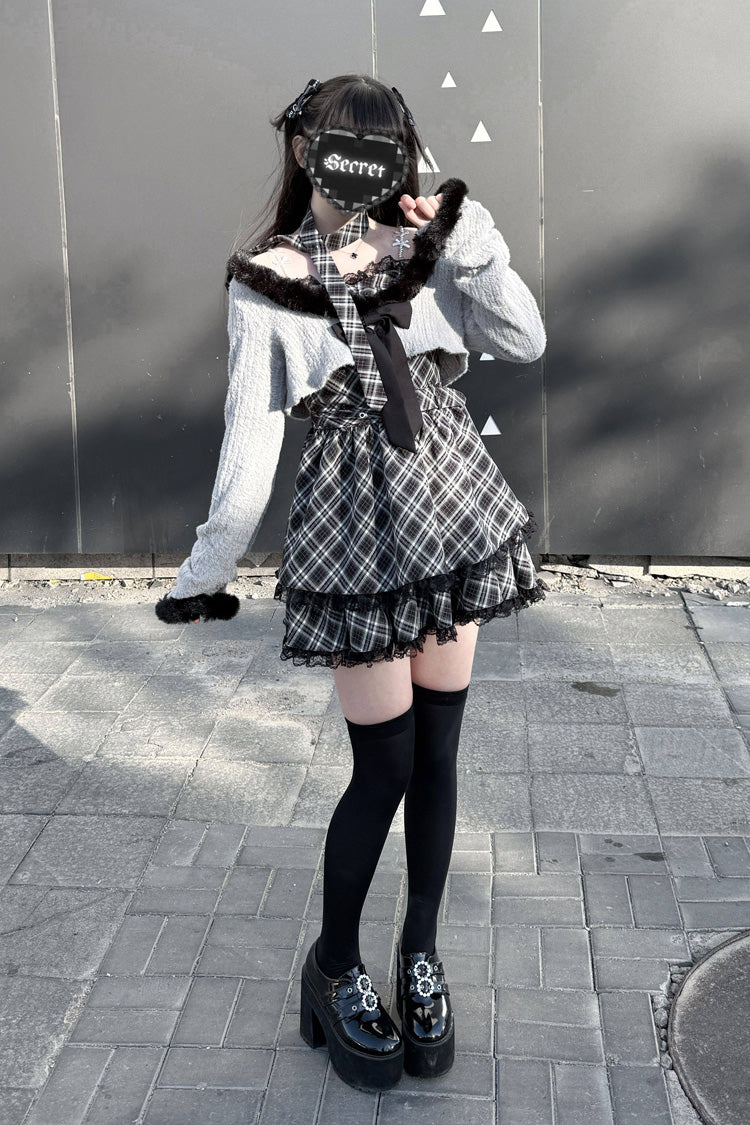 Sweet Lolita Dress - Stardust Oath, 2 Colors, Printed, Long Sleeves, Lace Trim - additional product view 8