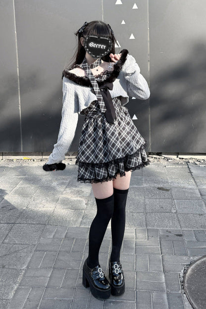 Sweet Lolita Dress - Stardust Oath, 2 Colors, Printed, Long Sleeves, Lace Trim - additional product view 8