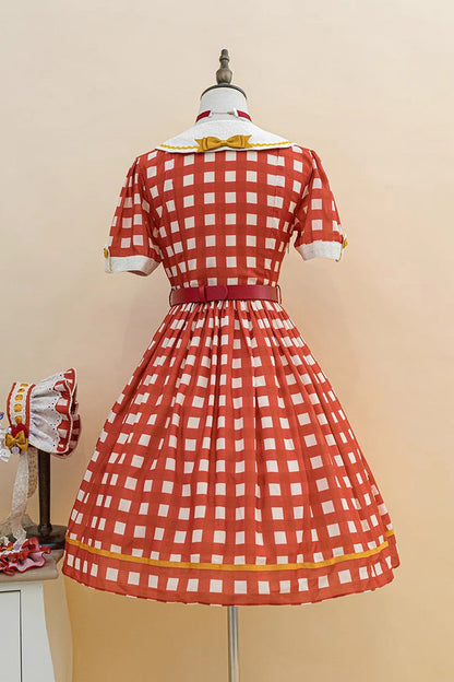 Sweet Lolita Dress - Sweetheart Cat, 3 Colors, Embroidered, Printed - additional product view 19