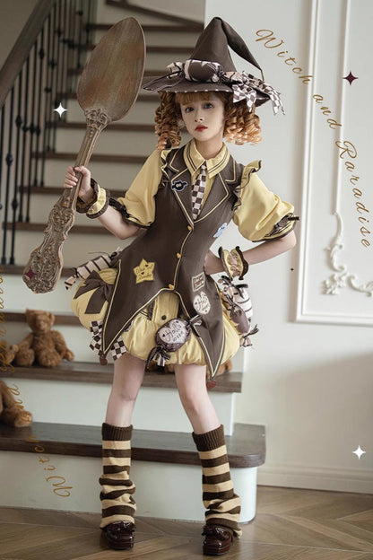 Sweet Lolita Dress - Witch And Paradise, 2 Colors, Bow Detail, Ruffled - additional product view 6