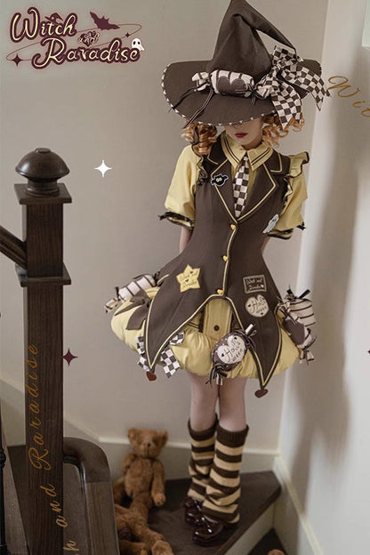 Sweet Lolita Dress - Witch And Paradise, 2 Colors, Bow Detail, Ruffled - additional product view 16