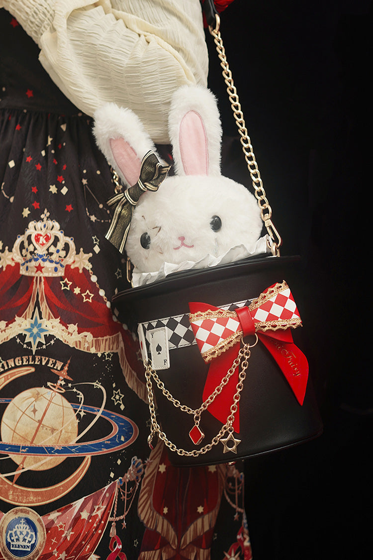 Sweet Lolita Headdress - Magic Rabbit Hat, 3 Colors, Bow Detail - additional product view 10