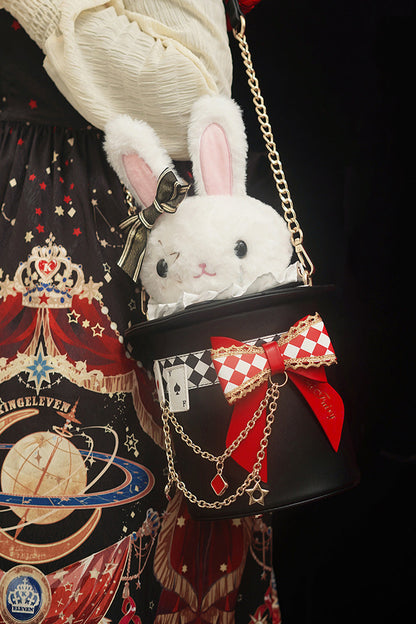 Sweet Lolita Headdress - Magic Rabbit Hat, 3 Colors, Bow Detail - additional product view 10