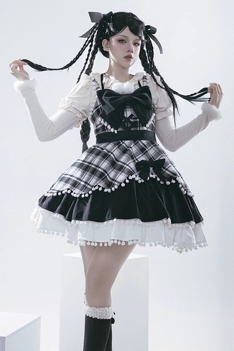 Sweet Lolita JSK - Confession Function Multi-layer, 3 Colors, Bow Detail, Ruffled - additional product view 16