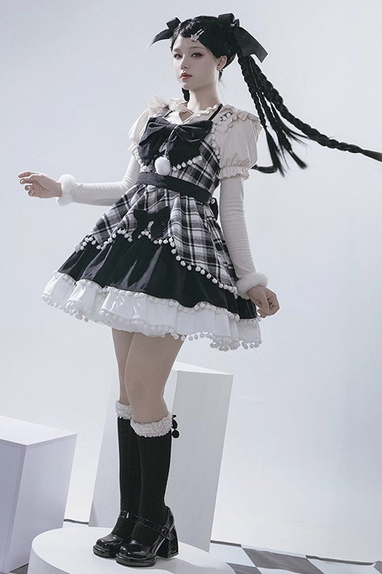 Sweet Lolita JSK - Confession Function Multi-layer, 3 Colors, Bow Detail, Ruffled - additional product view 18