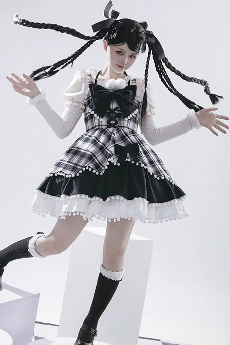 Sweet Lolita JSK - Confession Function Multi-layer, 3 Colors, Bow Detail, Ruffled - additional product view 19
