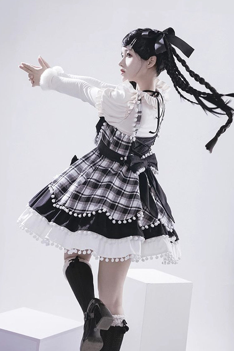 Sweet Lolita JSK - Confession Function Multi-layer, 3 Colors, Bow Detail, Ruffled - additional product view 21
