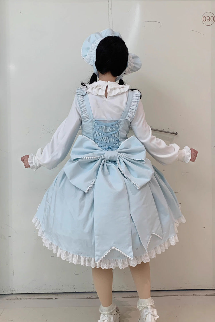 Sweet Lolita JSK - Grisha, 3 Colors, Plus Size, Ruffled, Layered - additional product view 15