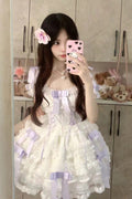 Purple/White