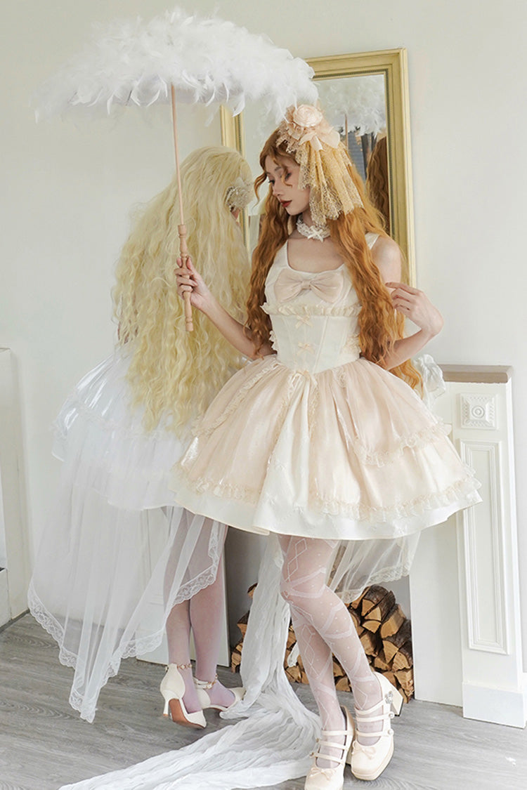 Sweet Lolita JSK - Moonlight Symphony Cardigan, 2 Colors, Bow Detail - additional product view 9