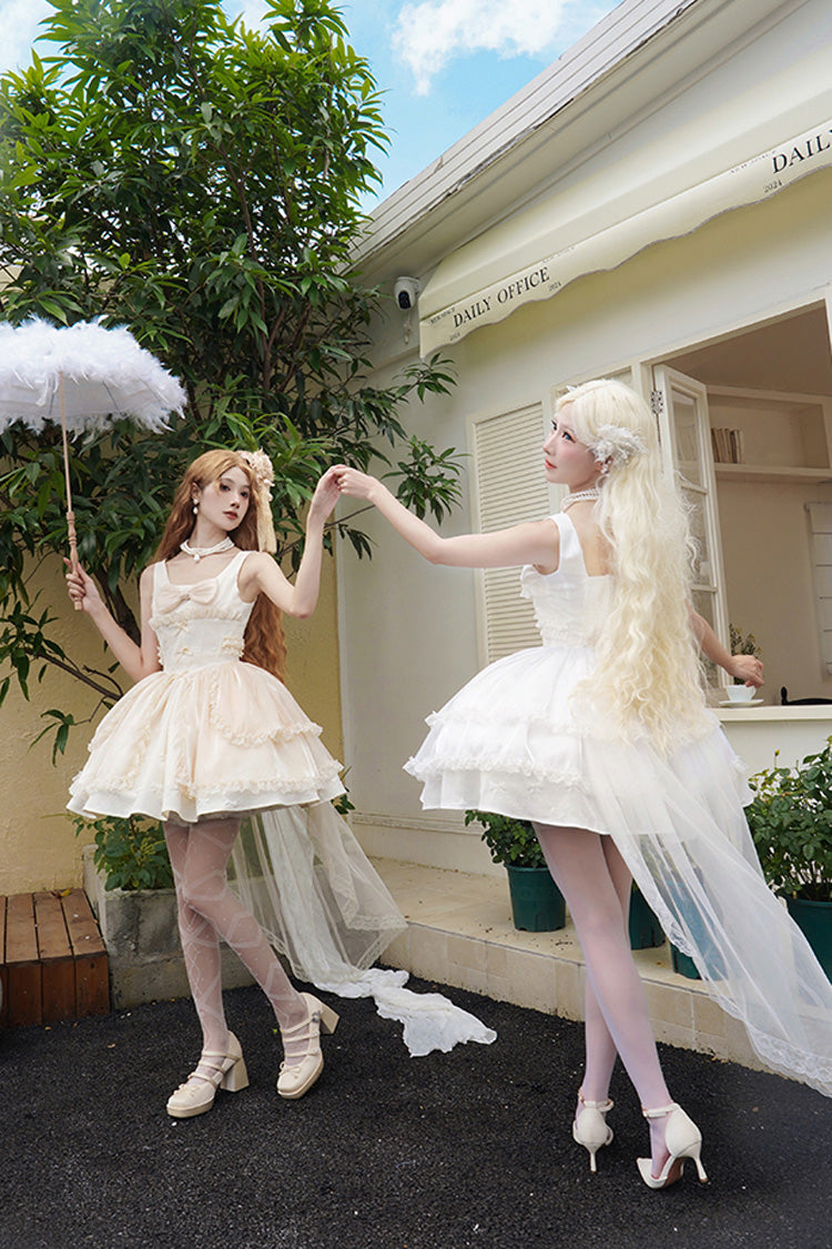 Sweet Lolita JSK - Moonlight Symphony Cardigan, 2 Colors, Bow Detail - additional product view 18