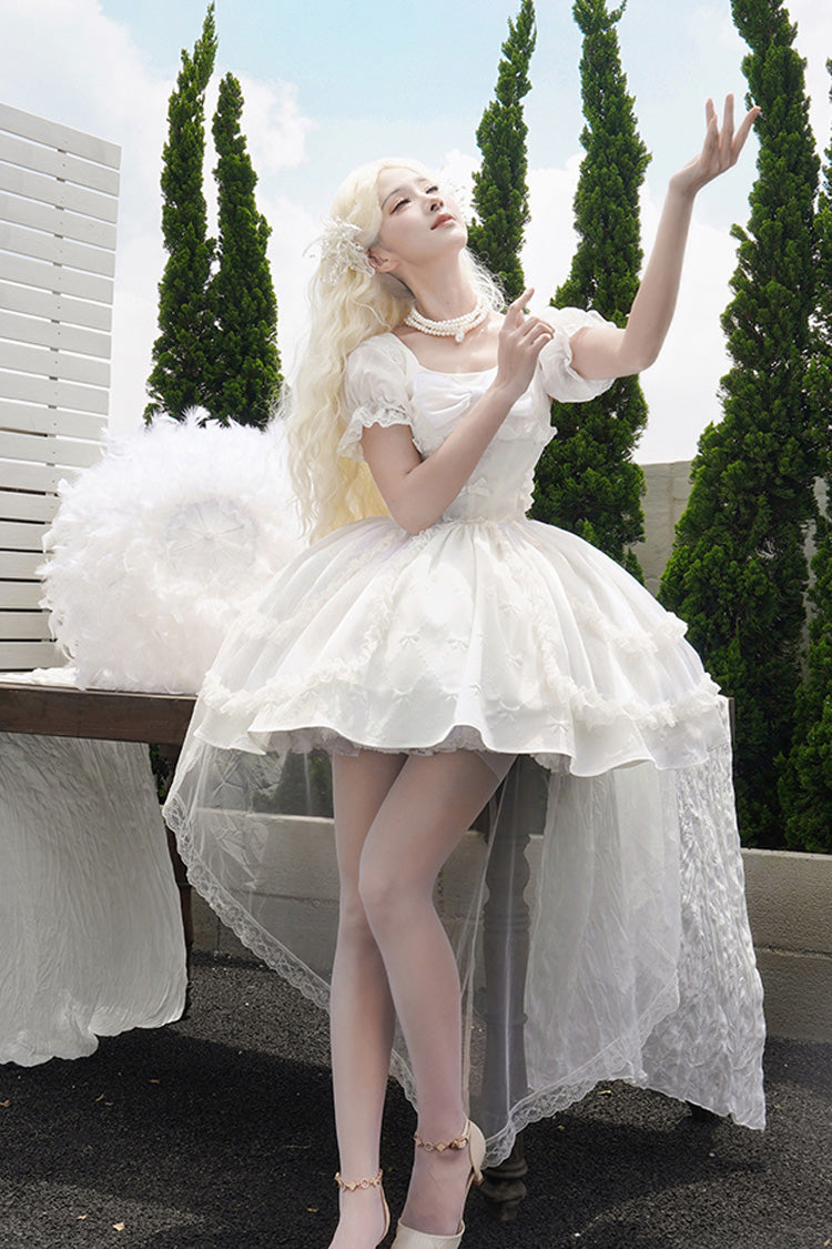 Sweet Lolita JSK - Moonlight Symphony Cardigan, 2 Colors, Bow Detail - additional product view 19