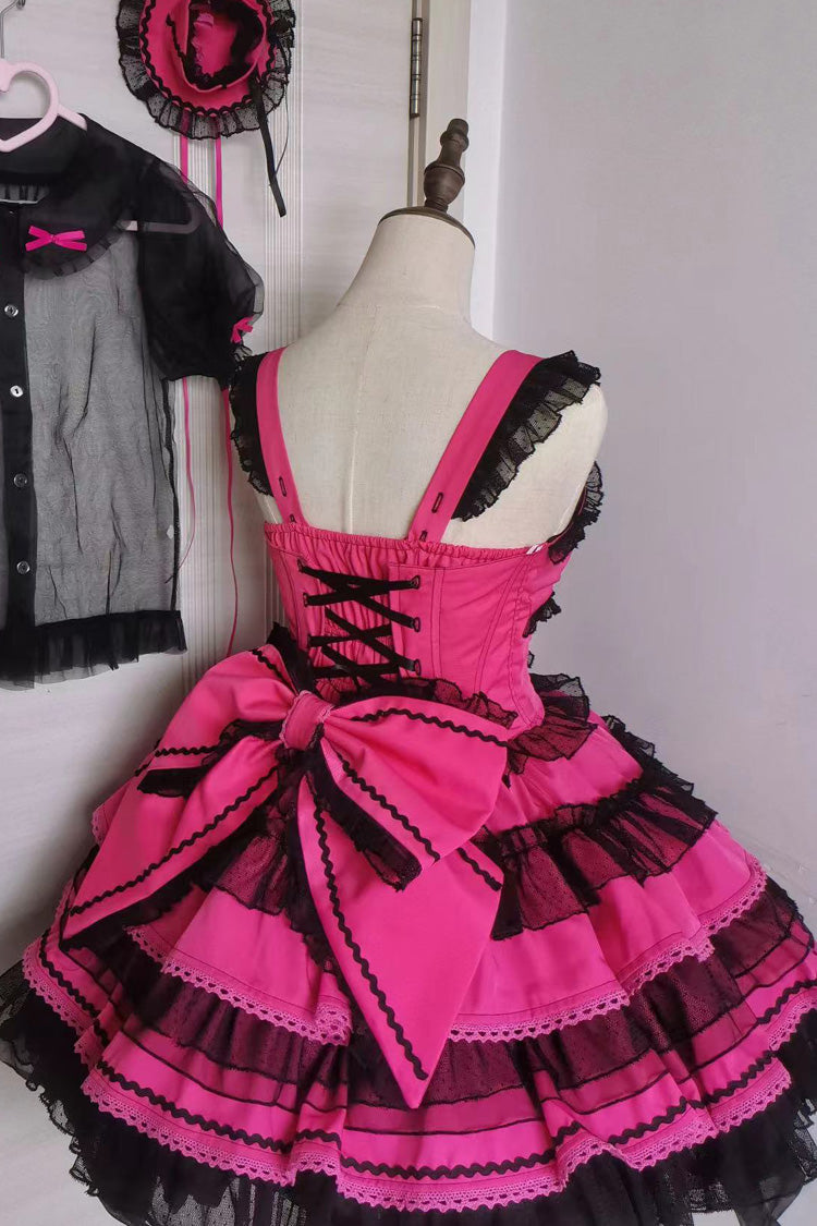 Sweet Lolita JSK - Pray For Dopamine Multi-layer, 5 Colors, Lace Trim, Ruffled - additional product view 13
