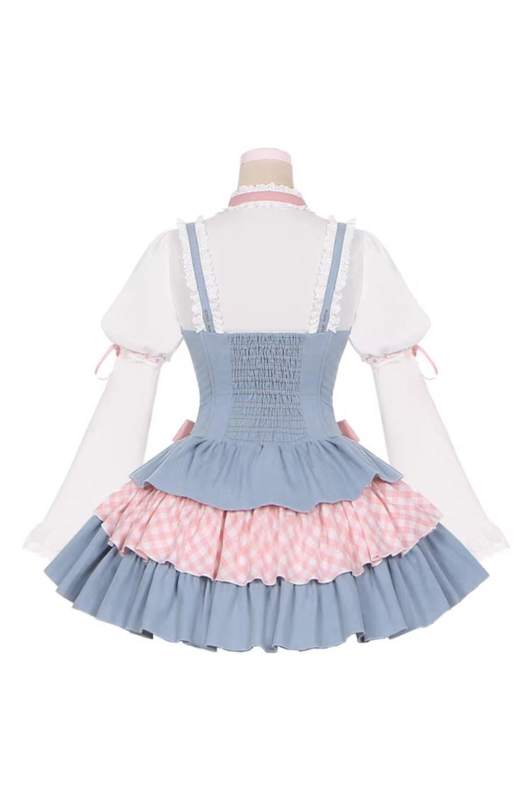 Sweet Lolita JSK - Rock Ballet, 2 Colors, Ruffled, Printed, Layered - additional product view 10