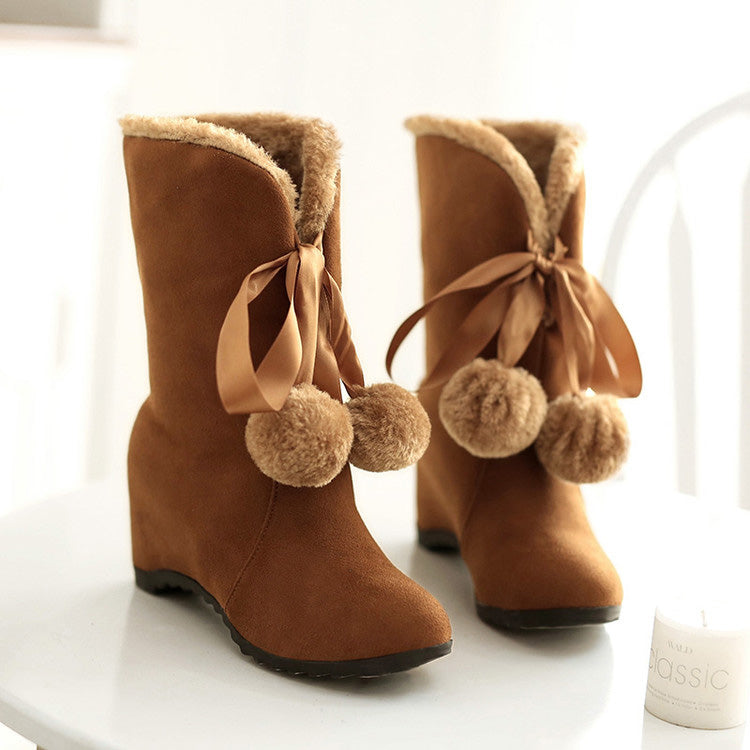 Sweet Lolita Platform Boots - Cute Loli Furball Colors, 3 Colors - additional product view 9