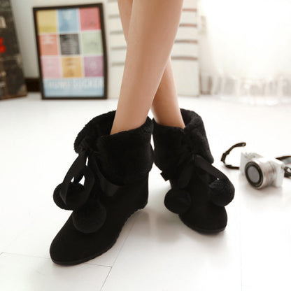 Sweet Lolita Platform Boots - Cute Loli Furball Colors, 3 Colors - additional product view 11