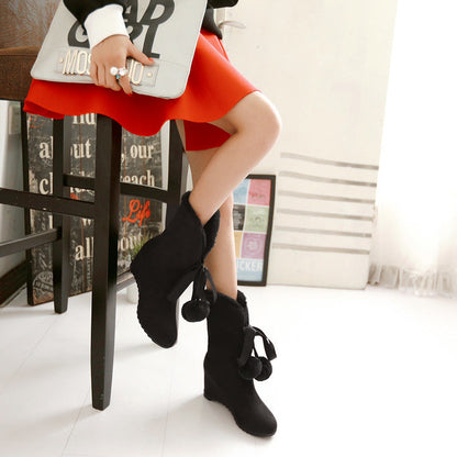 Sweet Lolita Platform Boots - Cute Loli Furball Colors, 3 Colors - additional product view 12
