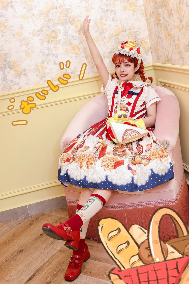 Sweet Lolita Shoulder Bag - Sandwich Plush Yellow Duck, Yellow - additional product view 3