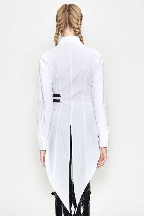 Victorian Lolita Blouse - Cotton, White, Women's Style, Punk Style - additional product view 3