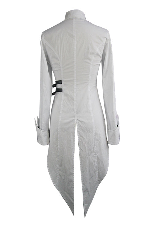 Victorian Lolita Blouse - Cotton, White, Women's Style, Punk Style - additional product view 7
