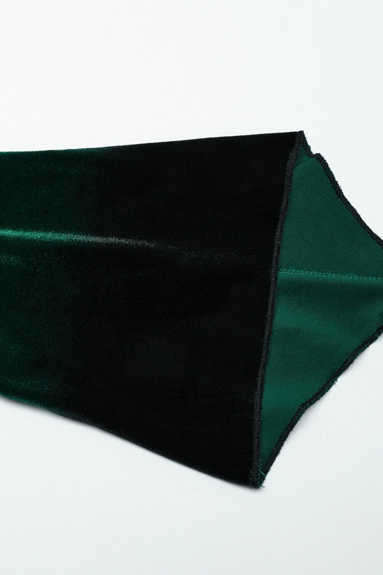 Victorian Lolita Blouse - Gradient Irregular, Green, Women's Style, Gothic Style - additional product view 6