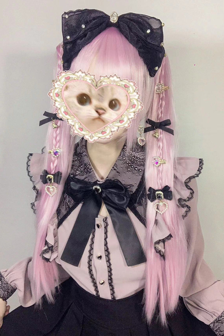 Victorian Lolita Blouse - Hollow, 4 Colors, Long Sleeves, Lace Trim - additional product view 10